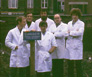 The first virology team of the veterinary school, Cureghem, Brussels